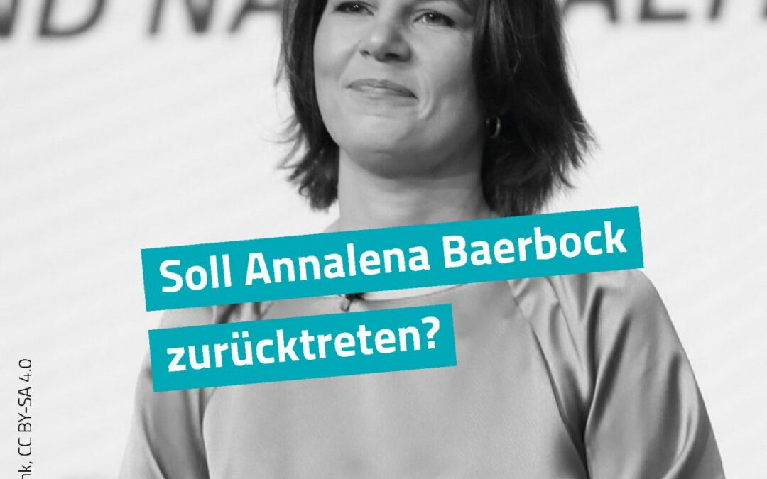 Abstimmung: Rücktritt von Annalena Baerbock